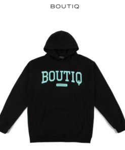 Boutiq Merch Hoodie College Black