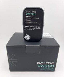 gotek x 2 vape kit Boutiq SWITCH – Liquid Live Diamond – Zoap + Acai Mintz